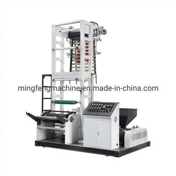 Mini HDPE / LDPE plyonkali ekstruder / puflangan plyonka mashinasi / puflangan plyonkali ekstruder